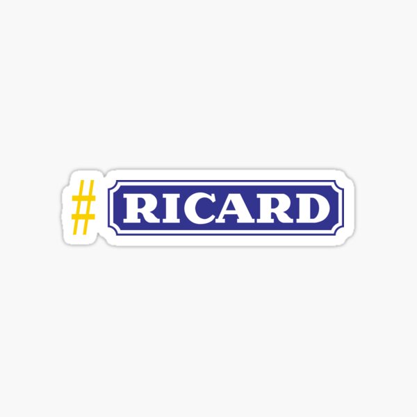 # Ricard, le vrai pastis de Marseille Sticker