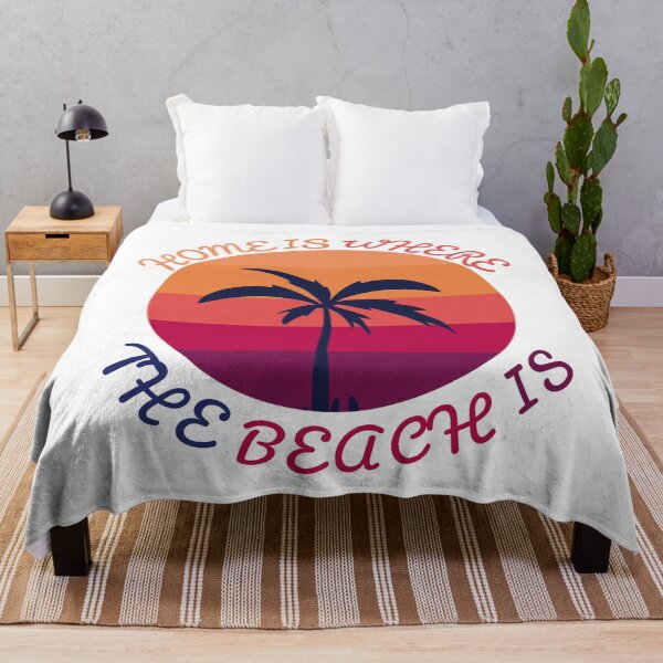 Item preview, Home Is Where The Beach Is - summer design designed and sold by husseiN-IQ.