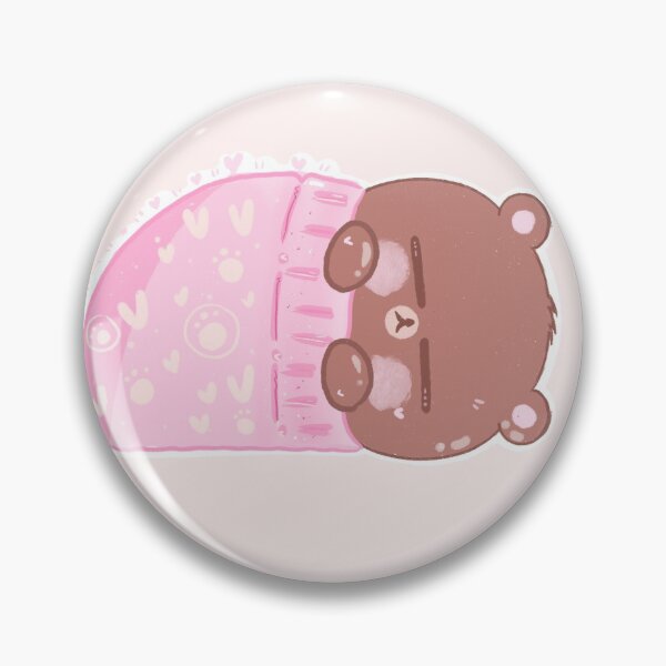 Item preview, Kawaii teddy bear sleeping designed and sold by SowonHF.
