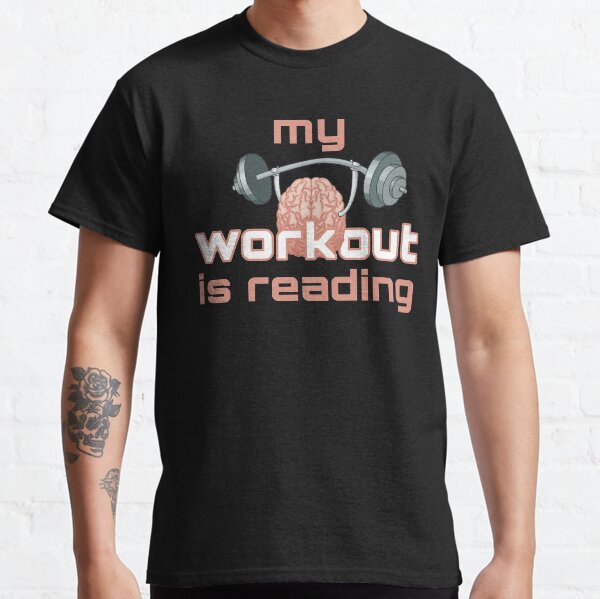 Item preview, brain, brain carrying weights, my workout is reading designed and sold by doctors-apparel.