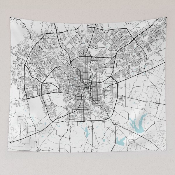 Item preview, San Antonio City Map of Texas, USA - Circle designed and sold by deMAP.