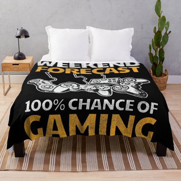 Item preview, Weekend Forecast 100% Chance Of Gaming Gift Funny designed and sold by Stronzi.