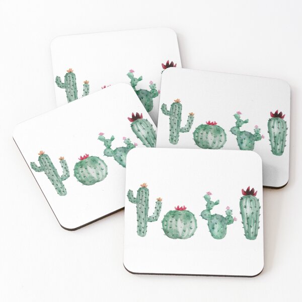 Item preview, Cactus Watercolour Watercolor Aesthetic designed and sold by CeciLop.