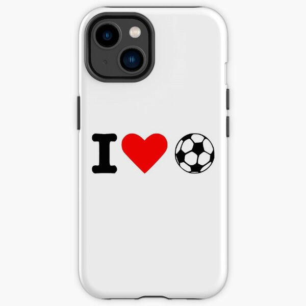 I love soccer ball iPhone Tough Case