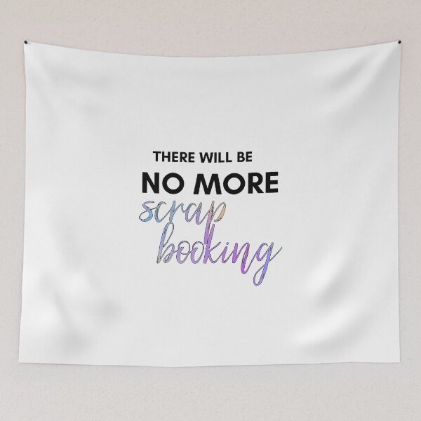 Item preview, Trolls-Inspired "No More Scrapbooking" designed and sold by mulberrydragon.