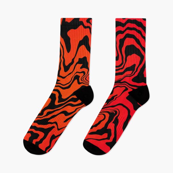 Item preview, Red/Orange Marble Tiger Pattern  designed and sold by AlaynaKae.