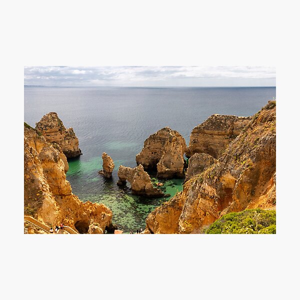 Rocks in Algarve Portugal Photographic Print