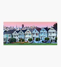 San Francisco Painted Ladies Photographic Print