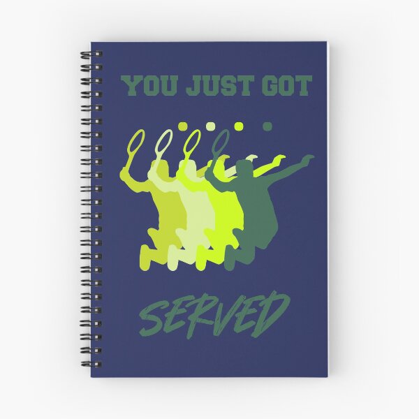 Item preview, You Just got Served Funny Tennis Quote | Vintage Fun Gift for Competitive Tennis Player designed and sold by KleverOlivier.