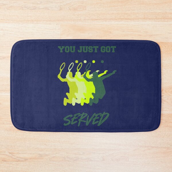 Item preview, You Just got Served Funny Tennis Quote | Vintage Fun Gift for Competitive Tennis Player designed and sold by KleverOlivier.