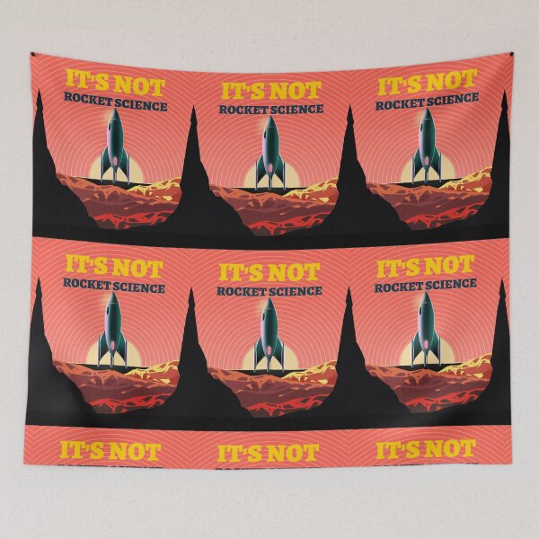 Item preview, IT'S NOT ROCKET SCIENCE designed and sold by DomGDesign.