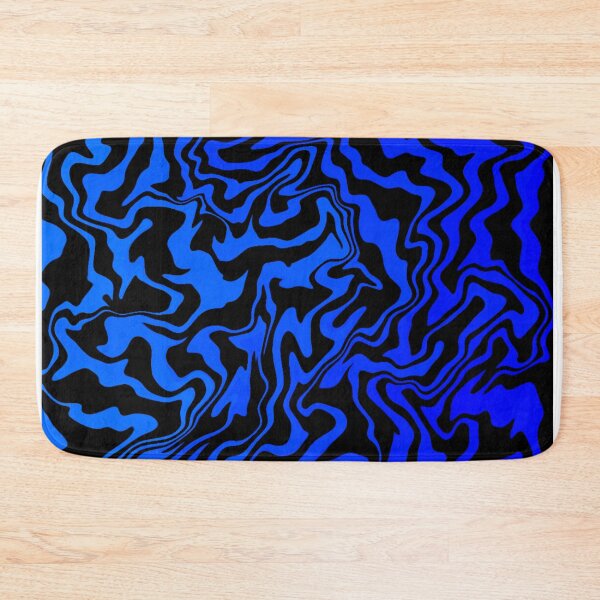 Item preview, Blue/Light Blue Marble Tiger Pattern  designed and sold by AlaynaKae.