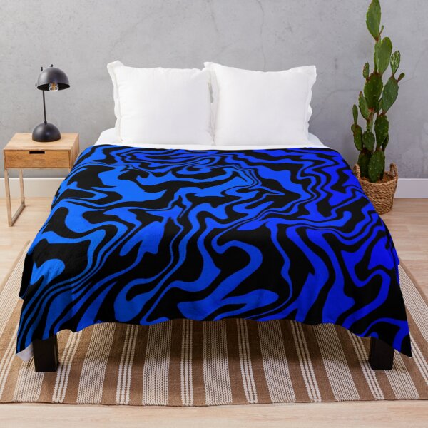 Item preview, Blue/Light Blue Marble Tiger Pattern  designed and sold by AlaynaKae.