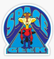 SPACE GEEK Sticker