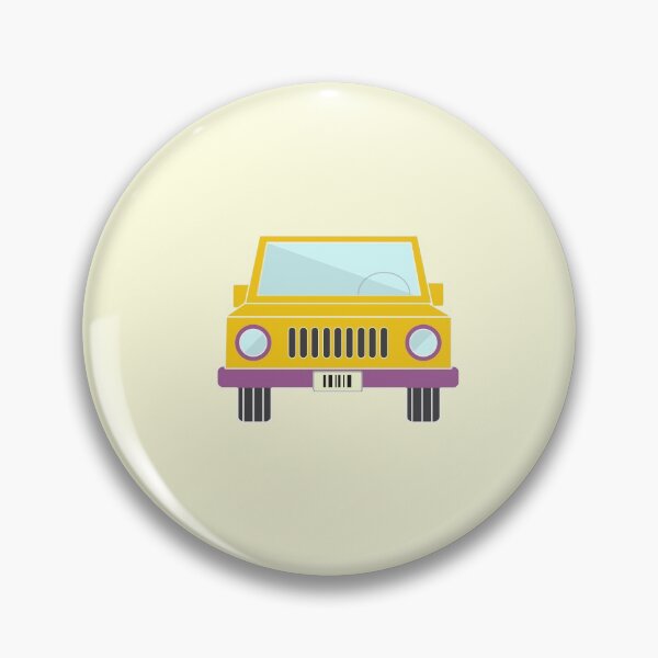 Item preview, Pastel Car - Yellow designed and sold by THEE24.