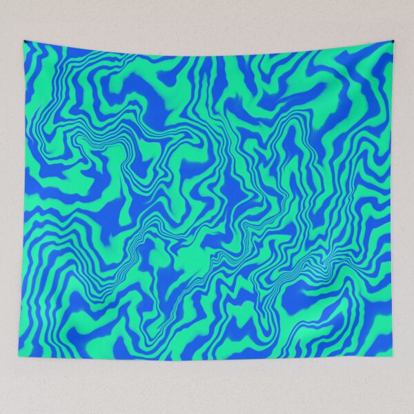 Item preview, Copy of Blue/Light Blue Marble Tiger Pattern  designed and sold by AlaynaKae.