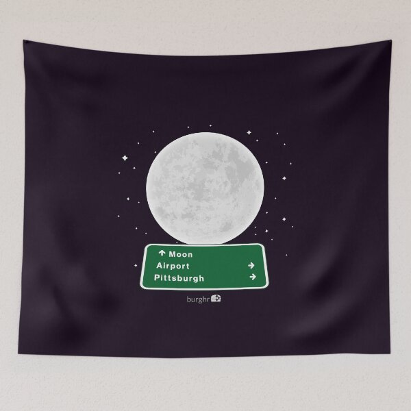 Item preview, Moon Over Pittsburgh designed and sold by burghr.