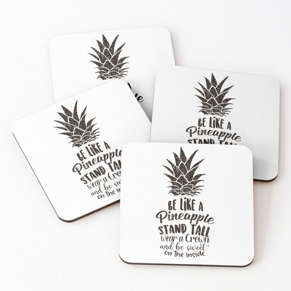 Item preview, be like a pineapple quote, summer, beach vibes, tropical vibes, designed and sold by FRKI-DIDI.