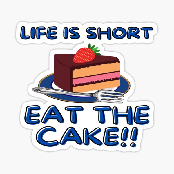 Funny Quote The Fruit cake undestands slogan - Fruitcake - Sticker |  TeePublic