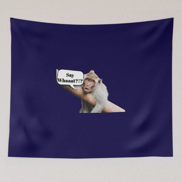 Item preview, Monkey Can't Believe What He Just Heard designed and sold by TeesbyGinyard.