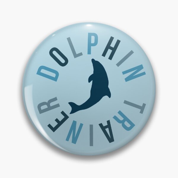 Item preview, D is for Dolphin Trainer ,Dolphin Trainer Design – Dedicated Marine Mammal Care and Training Artwork designed and sold by PrettylittlepastelUk.