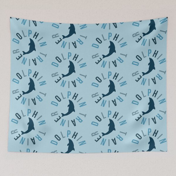 Item preview, D is for Dolphin Trainer ,Dolphin Trainer Design – Dedicated Marine Mammal Care and Training Artwork designed and sold by PrettylittlepastelUk.
