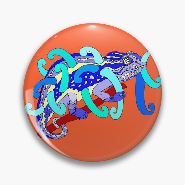 Item preview, Psychedelic Chameleon designed and sold by Judge-Hatchet.