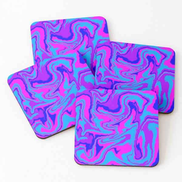 Item preview, Purple/Blue/Pink/ Marble Tiger Pattern  designed and sold by AlaynaKae.