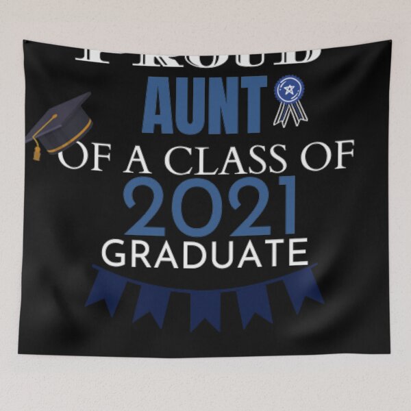 Item preview, Proud Aunt of a class of 2021 graduate designed and sold by JoySpark.