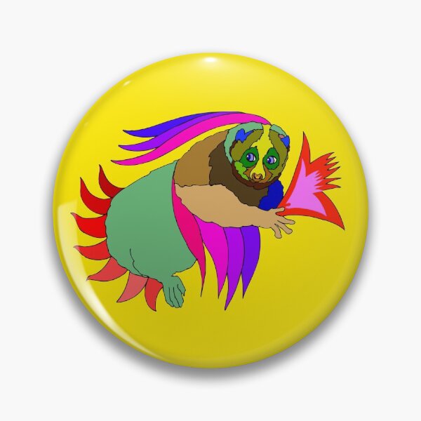Item preview, Psychedelic Sunda Slow Loris designed and sold by Judge-Hatchet.
