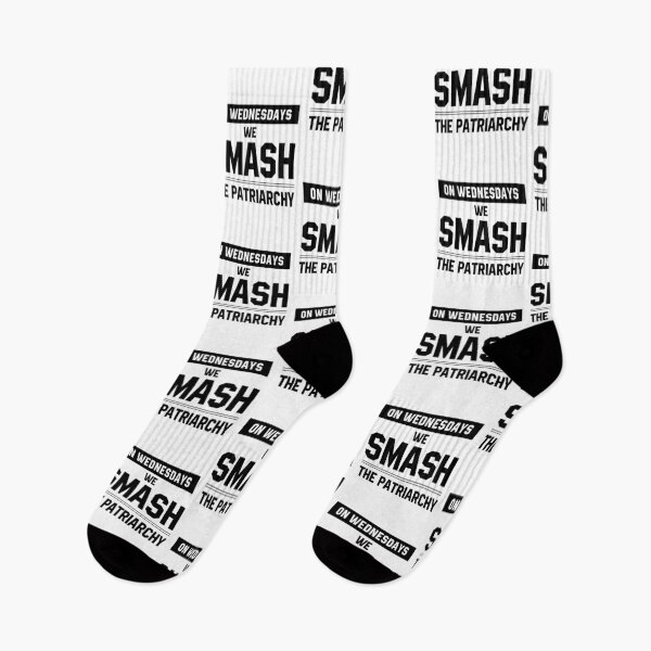 Item preview, On Wednesdays We Smash The Patriarchy  - Funny Quotes Gift designed and sold by DiogoCalheiros.