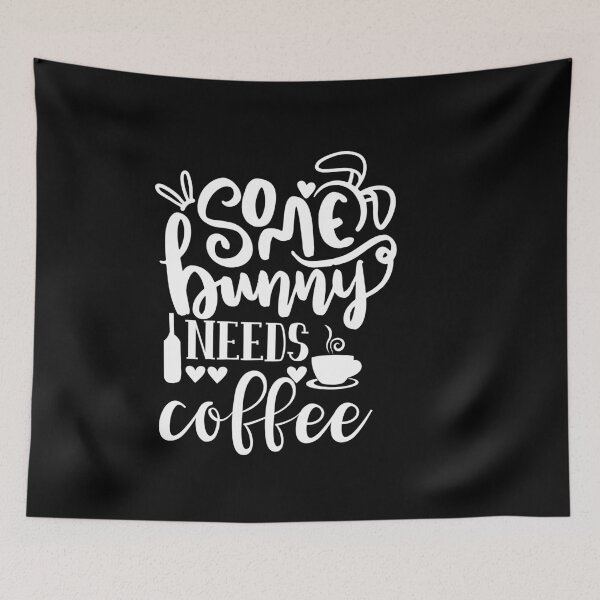 Item preview, Some bunny needs coffee  designed and sold by 0umStore.