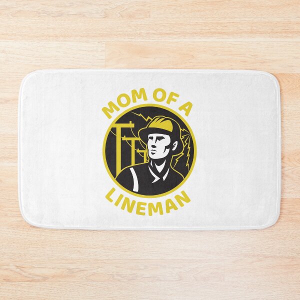 Item preview, Mom Of A Lineman designed and sold by SportyDogShop.