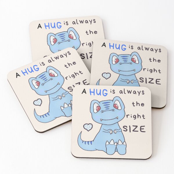Item preview, Baby Dino Hugger Blue designed and sold by ViewerEqualsPhoton.