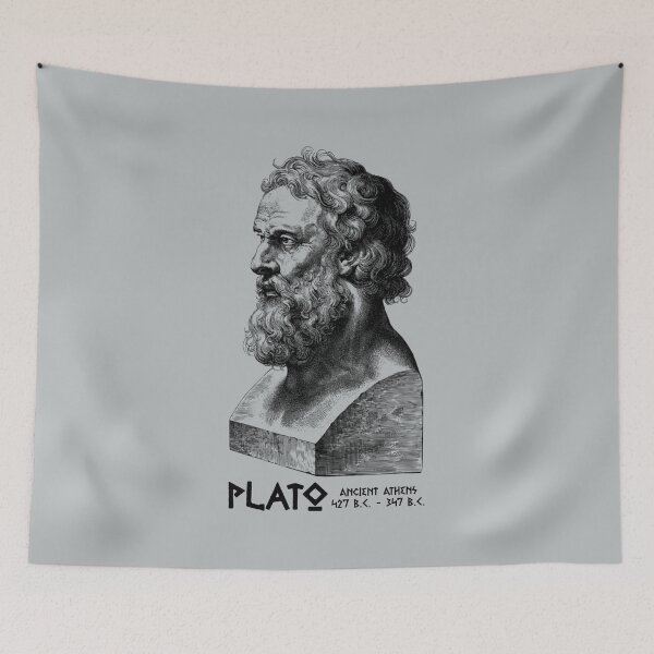 Item preview, Plato Greek philosopher designed and sold by angelisart.