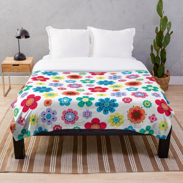 Item preview, Retro Flowers designed and sold by Janine Davis.