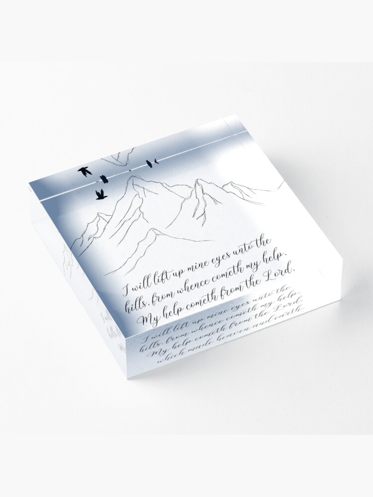 My Help is in the Lord {Acrylic Decor} My Help is in the Lord {Acrylic Decor}