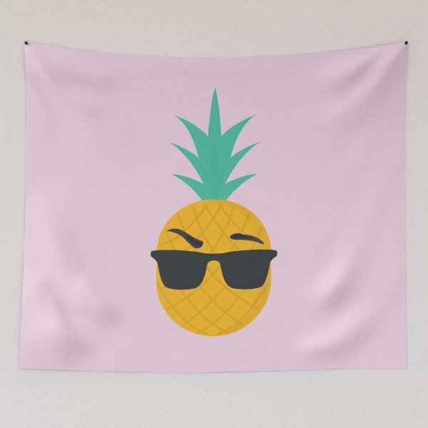 Item preview, The Quizzical Pineapple designed and sold by Brooke Richardson.