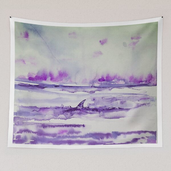 Item preview,   Shark fin in lilac designed and sold by Kissart.