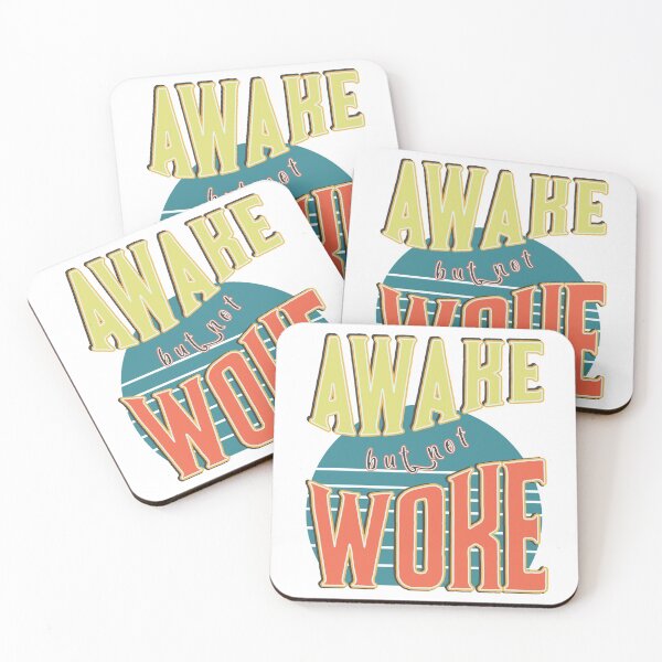 Item preview, Retro 90's Style Awake But Not Woke designed and sold by MimsTees.