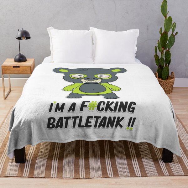 Item preview, Little cute battletank bear designed and sold by creativedane.