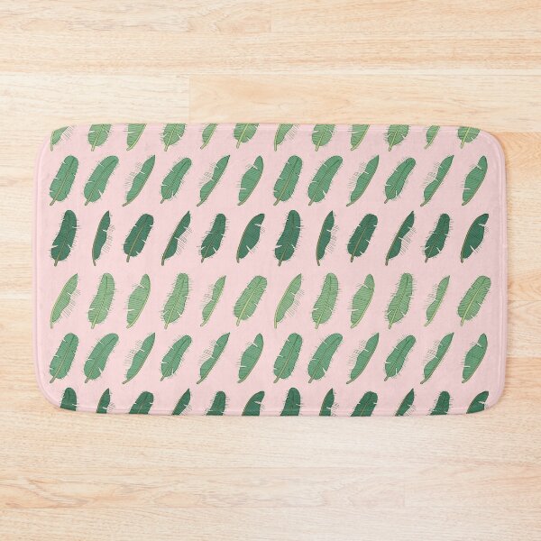 Item preview, Banana leaves pattern in all shades of green designed and sold by crazycollective.