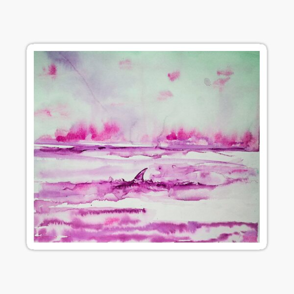 Aperçu de l'œuvre Aileron de requin en rose créée et vendue par Kissart.