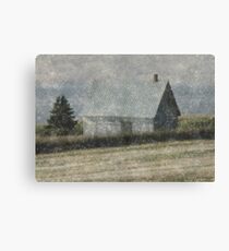North Shore Snowstorm Canvas Print