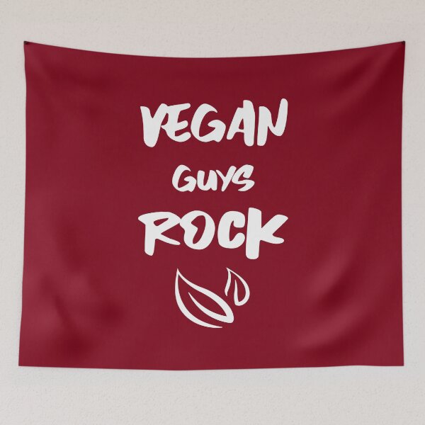 Item preview, Vegan Guys Rock designed and sold by Sweevy Swag.