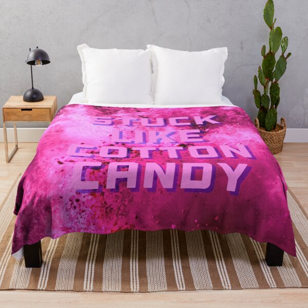 Item preview, Stuck like cotton candy design pink bright gothic designed and sold by ICRainbowMoons.