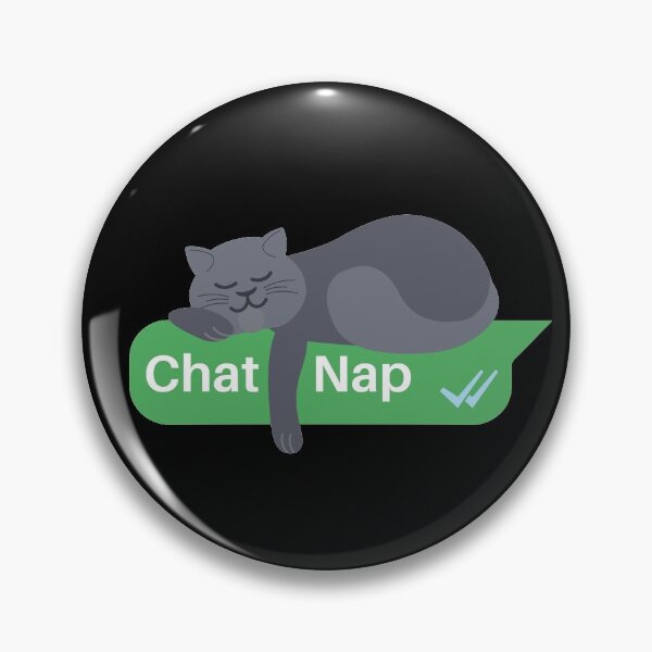 Item preview, British Shorthair Cat | Funny Scottish Fold Catnap  designed and sold by Fluffy-Vectors.