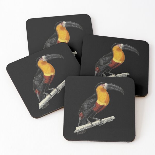 Item preview, black, yellow and red parrot Ramphastos Maximus designed and sold by jc007.