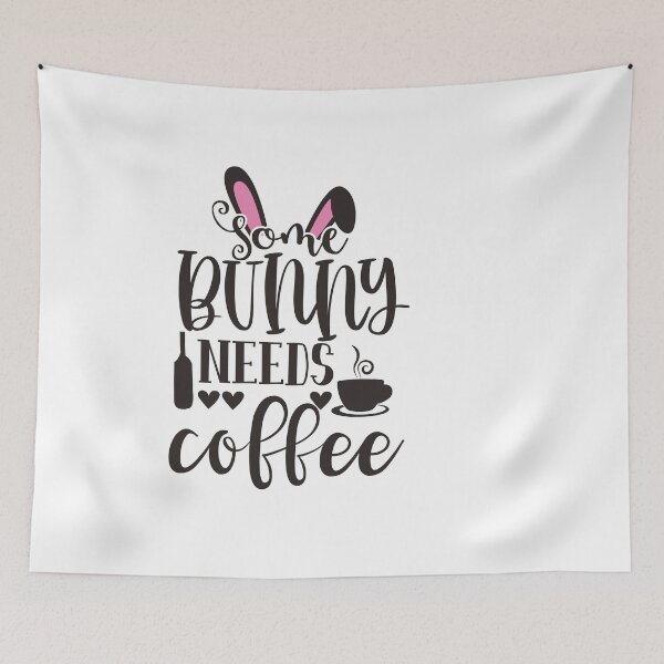 Item preview, Some bunny needs coffee  designed and sold by 0umStore.