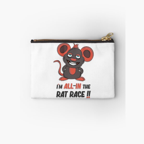 Item preview, creepy rat with a big smile all-in the ratrace designed and sold by creativedane.